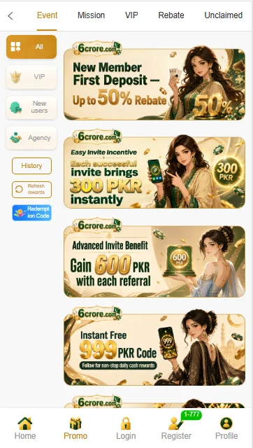 6Crore Official Website