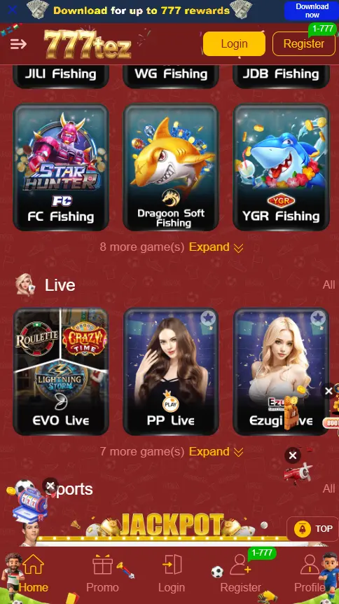 777 tez game play