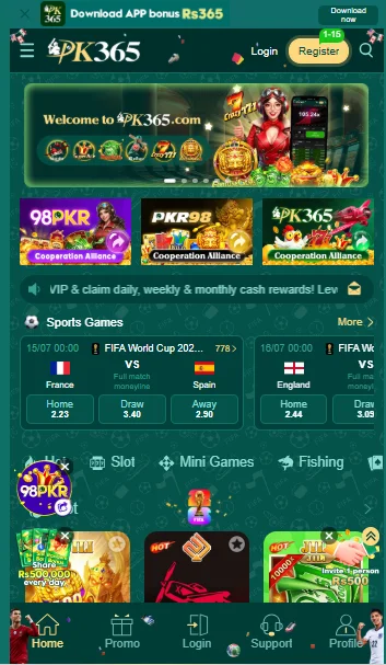 pk365 game