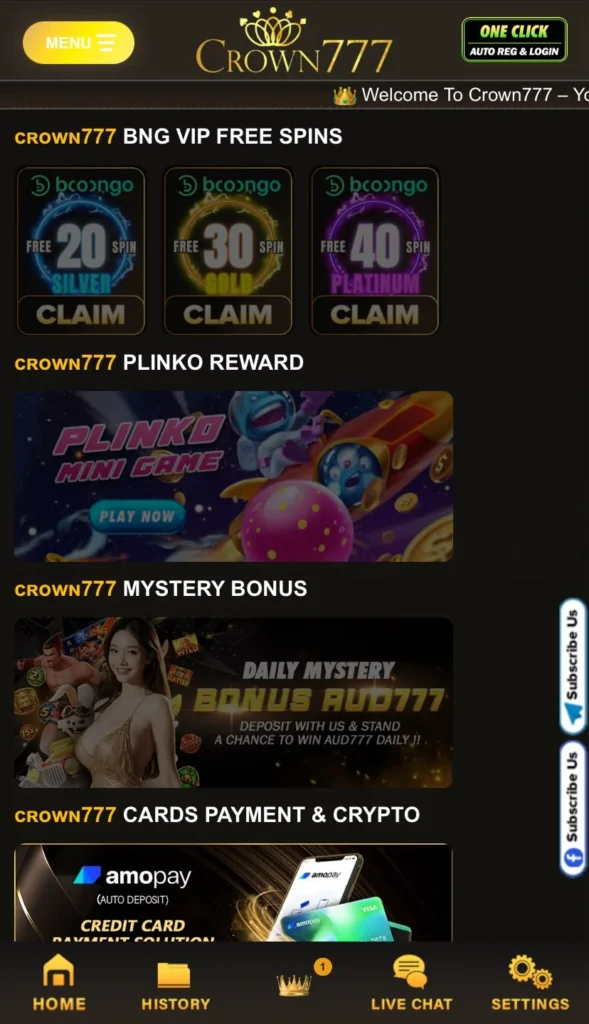 crown777 login
